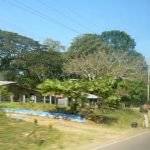 Entering NIcaragua by bus