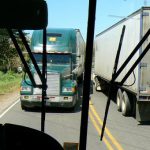 Chaos on the road between Costa Rica and Nicaragua