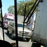 Chaos on the road between Costa Rica and Nicaragua