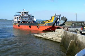 Ferry across Lake Nicaragua to Ometepe, an island with two