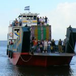 Ferry across Lake Nicaragua to Ometepe, an island with two