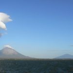 In the middle of Lake Nicaragua is Ometepe, an island