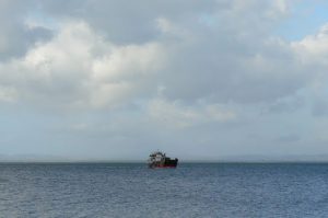 Ferry on the lake