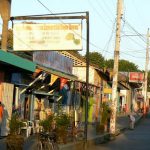 Main street in Moyogalpa village