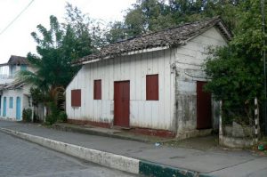 Primitive building in Moyogalpa village