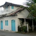 Handmade building in Moyogalpa village