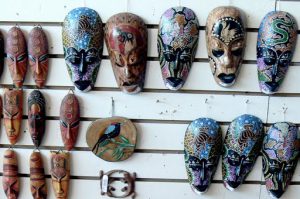 Locally made Costa Rican masks