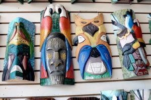Locally made Costa Rican masks