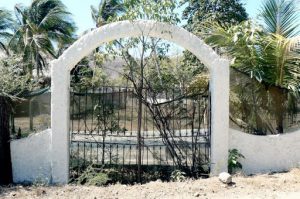 Old gate to nowhere