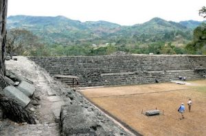 East Plaza and the hills beyond