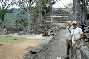 Richard and Michael in the East Plaza