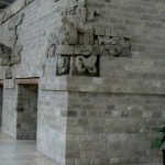 Reproduction temple entrance