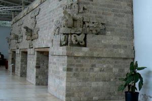 Reproduction temple entrance