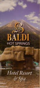 Adjacent to the Arenal volcano is Baldi Hot Springs, a