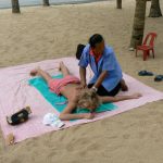 Beach massage