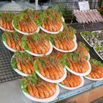 Tasty street food--shrimp