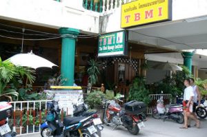 Jomthien Beach massage parlor, given by blind people