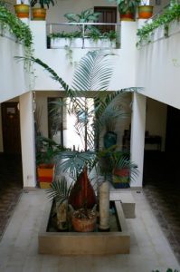 Interior lobby at Sansuk Guesthouse