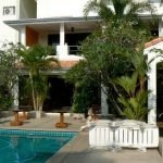 Pool area at Sansuk Guesthouse