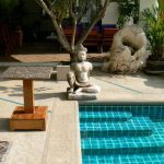 Pool detail at Sansuk Guesthouse