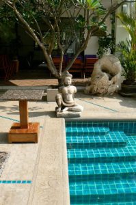 Pool detail at Sansuk Guesthouse