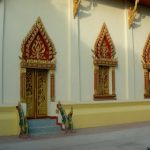 Temple windows and door details