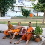 Monks off duty