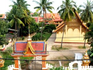 Temple compound