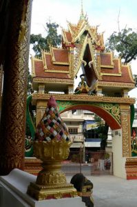 Temple entrance