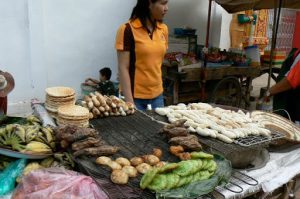 Street kitchen food