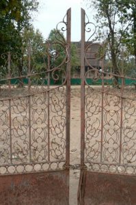 Old gateway to a temple