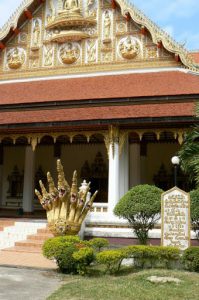 Naga protected temple