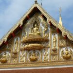 Temple gable detail