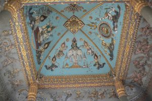 Ceiling in Patuxai monument