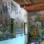 Old frescos in a temple