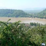 View of Mekong River from Phou Si hill