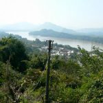 Looking south along the Mekong river