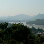 Looking south along the Mekong river