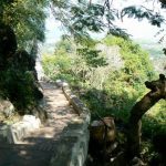 Walkway down from Phou Si hill