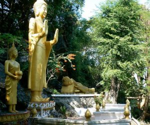 Shrine on the Phou Si hill