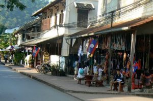 Main street of Luang Prabang