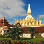 Pha That Luang national monument in Vientiane