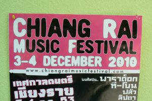 Chiang Rai music festival every December