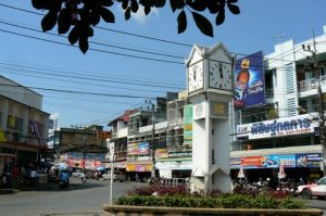 Second clock tower in city center