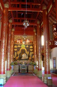 The Phra Jao Lan Thong image at Wat Phra Kaew,