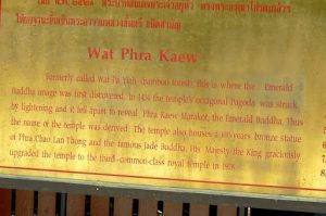 Wat Phra Kaew is the home temple of the Emerald