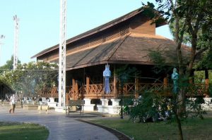 Exhibition hall in Tung and Kim Park