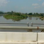 The Mae Kok River runs through Chiang Rai, flowing from