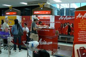 Buying a plane ticket from Chiang Rai to Bangkok on