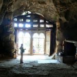 Inside the upper cave